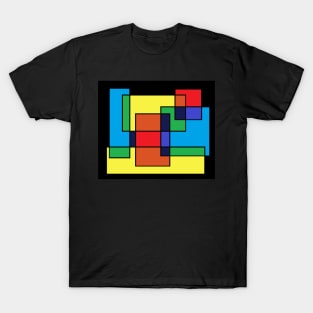 Rectangles - large format T-Shirt